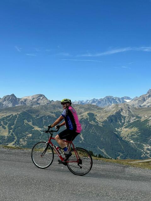 Helmut Hochegger auf großer Fahrt. | Foto: privat