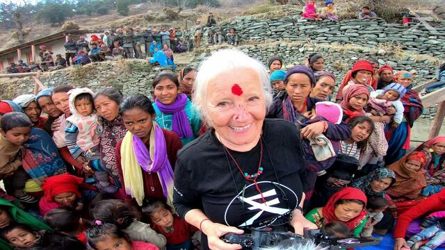 Unverwüstlich Christine Jarosch und ihr Tatendrang Hilflosen zu helfen. | Foto: Frizzey Light