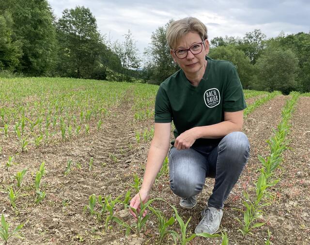 Bezirksbäuerin Angelika Wechtitsch führt mit ihrer Familie eine Landwirtschaft in Großradl | Foto: Susanne Veronik