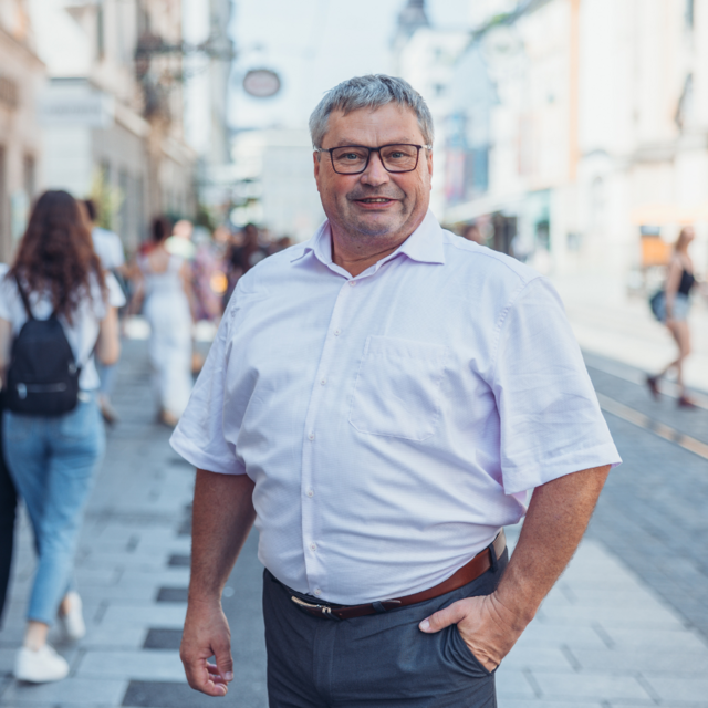 SPÖ-Bezirksparteivorsitzender Karl Walch aus Wernstein. | Foto:  MecGreenie
