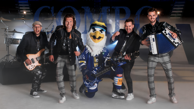 Die Band Combo freut sich schon auf die Veröffentlichung ihres neuen Songs für die Adler. | Foto: VSV