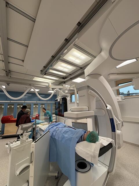 Angiografie neu. | Foto: Kogler
