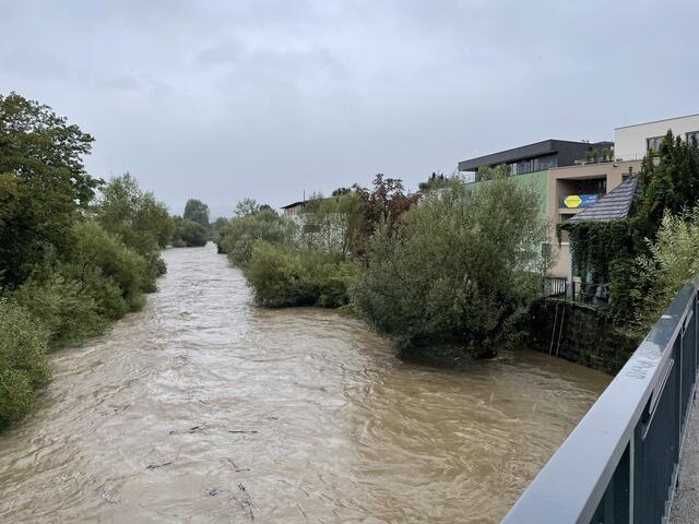 Vöckla bei der Dörflbücke, Vöcklabruck | Foto: Rabl