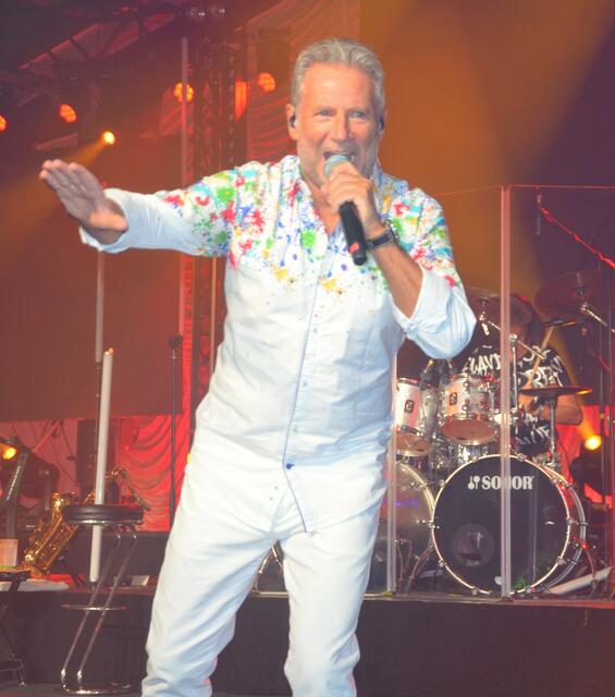 Frontman im Wortsinn: Gottfried Würcher