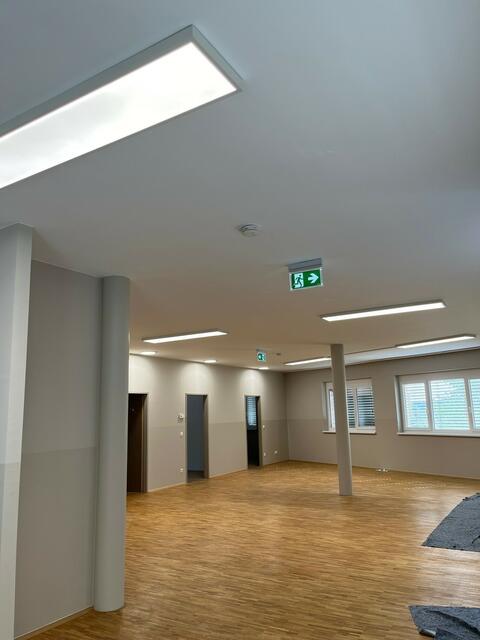 Die neuen Räume sind lichtdurchflutet, hier direkt nach dem Umbau und noch ohne Möbel und liebevolle Deko. | Foto: Gemeinde St. Stefan