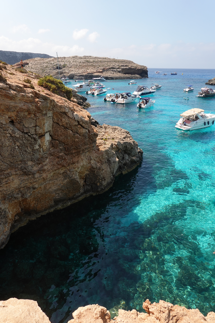 Malta ist bekannt für glasklares Meer und traumhafte Buchten.     Foto: Hannah Erharter