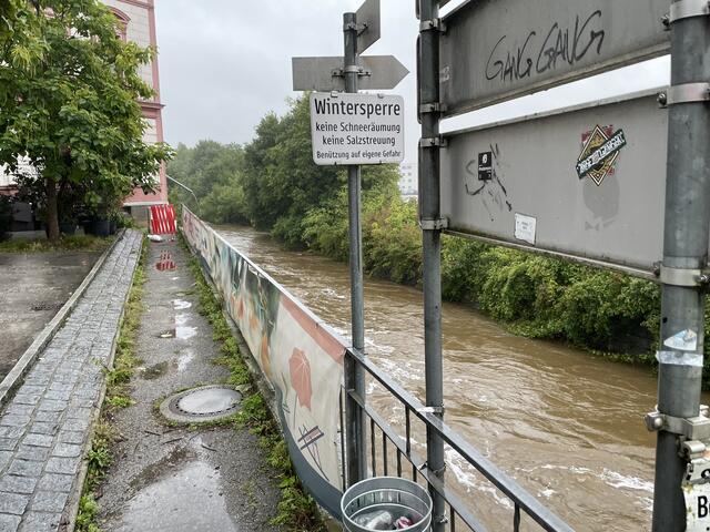Sperre beim Seyrpark | Foto: Ulrike Plank