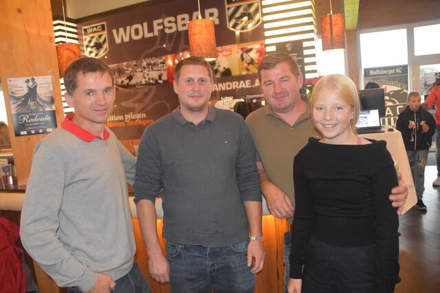 Peter Kigerl, Matthias Pansi mit Günther und Klara Kigerl (von links) | Foto: Teferle (40)
