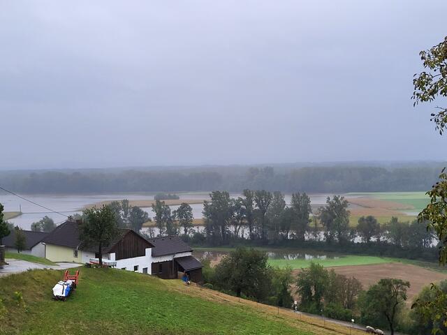 St. Georgener Bucht: Blick von der Stacherlsiedlung in Gusen. | Foto: Eckhart Herbe