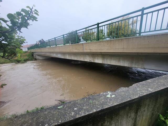 Die Leitha bei Leithaprodersdorf.  | Foto: Günter Prünner