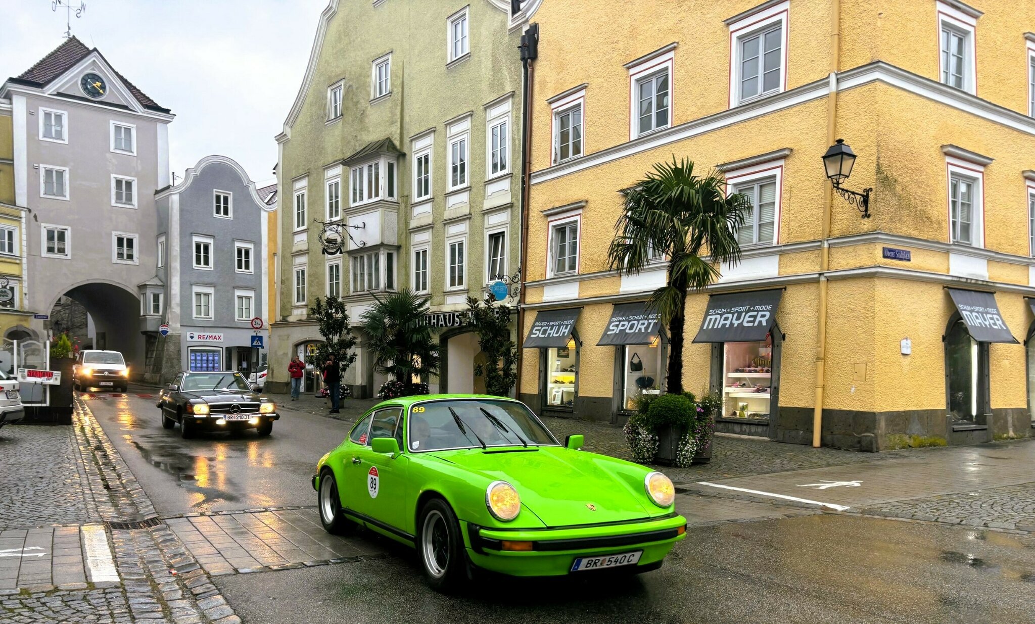 Inn Salzach Classic Edle Oldtimer Trotzten In Sch rding Dem Dauerregen inn-salzach-classic-edle-oldtimer-trotzten-in-sch-rding-dem-dauerregen