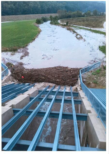 Rückhaltebecken Fahrafeld an der Triesting | Foto: Gemeinde Pottenstein