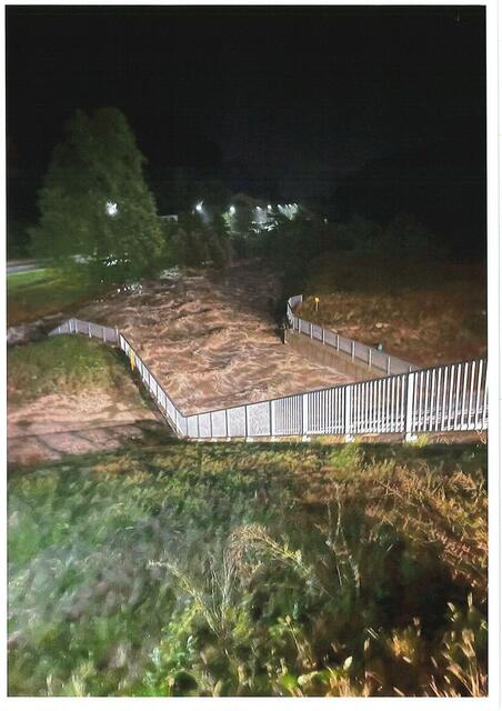 Rückhaltebecken Fahrafeld an der Triesting | Foto: Gemeinde Pottenstein