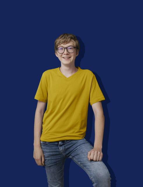 Moritz Kreuzmann (18) hat große Freude an seiner Lehrausbildung. | Foto: Dunkelblaufastschwarz 