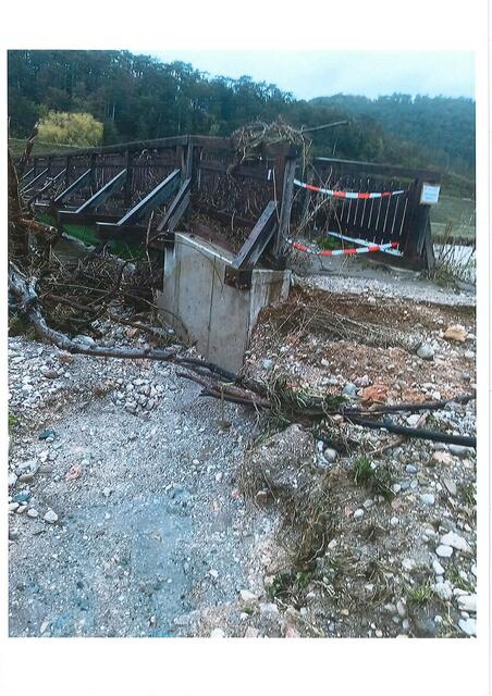 Rückhaltebecken Fahrafeld an der Triesting | Foto: Gemeinde Pottenstein