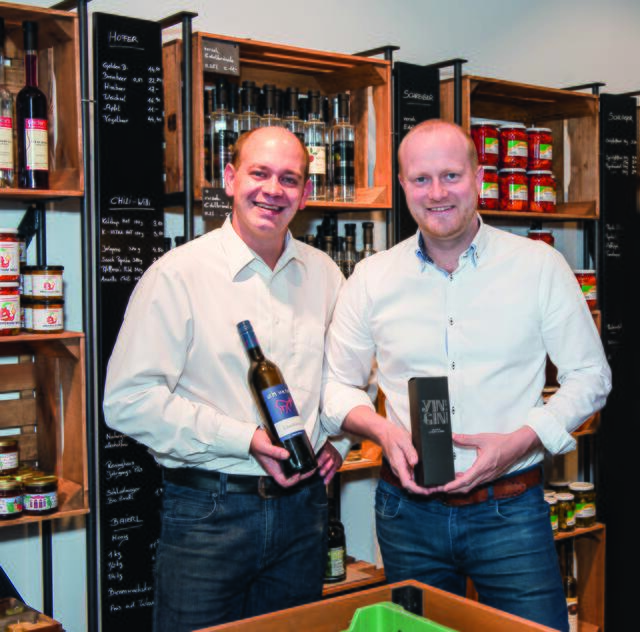 Christian Eisenberger und Stefan Liebmann betreiben mit Leidenschaft die Allerleierei - einen modernen Bauernladen in Laßnitzhöhe, der Tradition mit zeitgemäßem Genuss verbindet. | Foto: HuMei