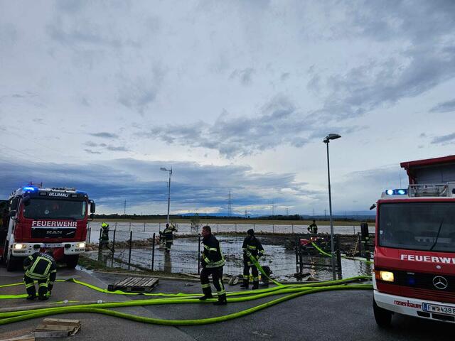 Feuerwehreinsatz in Teesdorf | Foto: Gemeinde Teesdorf