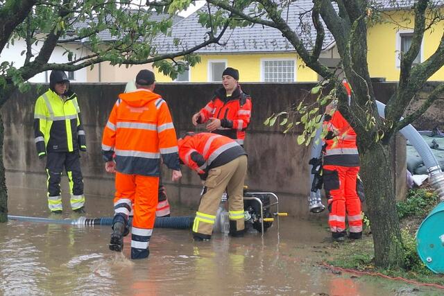  Im Bild die Einsatzorte der Pinzgauer Feuerwehrleute im Pielachtal im Bezirk St. Pölten. | Foto: Landesfeuerwehrverband Salzburg