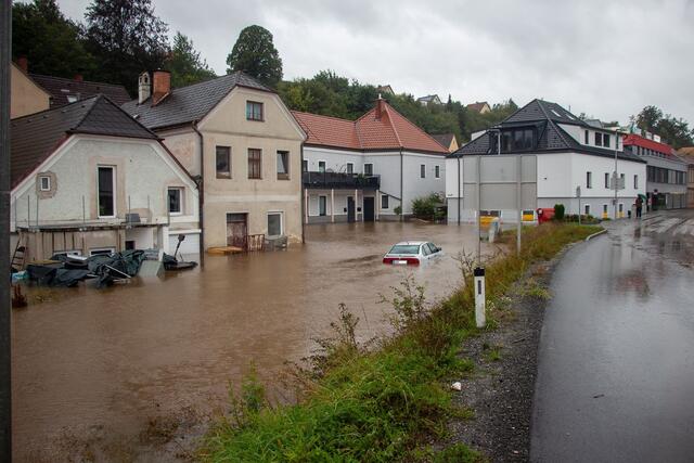 Die Aufräumarbeiten nach den schweren Unwetterereignissen der vergangenen Tage wird wohl noch Wochen in Anspruch nehmen. Im Bild: Bezirk Zwettl. | Foto: Florian Rehberger