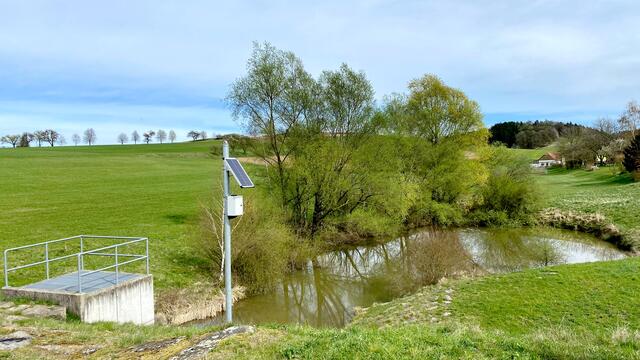 Messstation Dangelsbach bei schönem Wetter | Foto: Microtronics