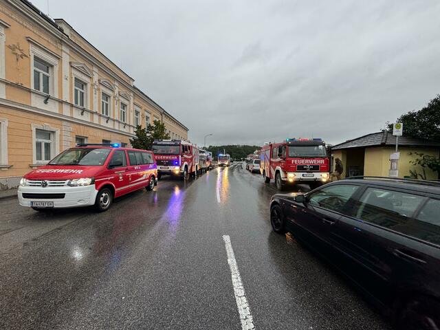 Foto: Feuerwehren im Einsatzgebiet