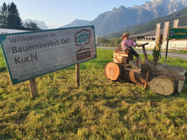 Die sogenannte „fünfte Jahreszeit“, der Bauernherbst, bietet in der Gemeinde Kuchl eine Vielzahl an Veranstaltungen, Feste und Unternehmungen. | Foto: TVB Kuchl