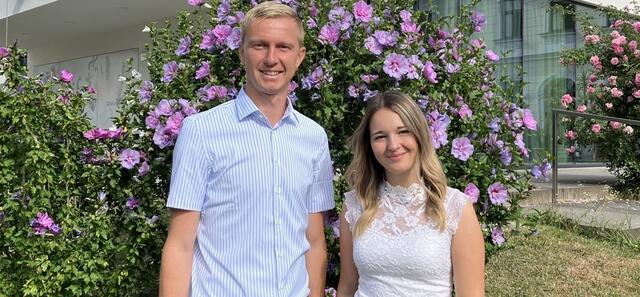 Unsere Lehrlingsredakteurin Sarah Klug aus Gutau hat ihren Chef Erik Freudenthaler aus Pregarten zum Interview gebeten. | Foto: Sparkasse Pregarten-Unterweißenbach AG