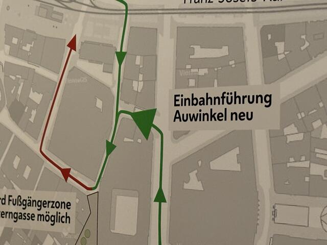 Hier wird der Verkehr umgedreht. | Foto: Michael Marbacher/ MeinBezirk
