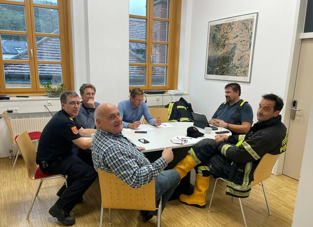 Das Einsatzkomittee bestehend aus Michael Gindl, Christian Ganneshofer, Michael Petschnigg, Stefan Steinblichler, Nikolaj Hlavka und Viktor Weinzinger. | Foto: Stadtgemeinde Purkersdorf