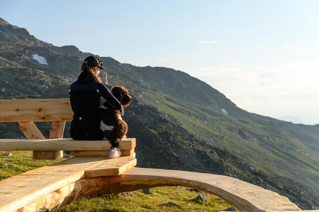 Der Glungezer und seine beeindruckende Zirbenbank. | Foto: ©hall-wattens.at