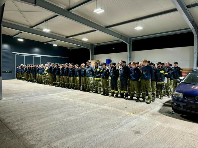 Die Einsatzkräfte. | Foto: Landesfeuerwehrverband Kärnten