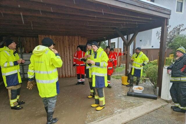  Im Bild die Einsatzorte der Pinzgauer Feuerwehrleute im Pielachtal im Bezirk St. Pölten. | Foto: Landesfeuerwehrverband Salzburg