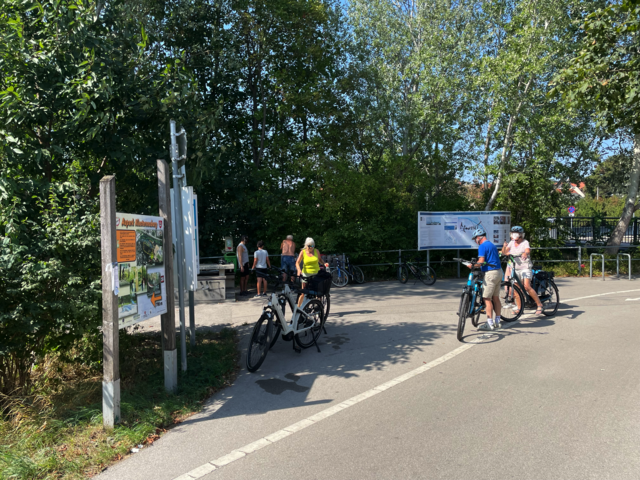 Startpunkt ist beim Happyland. Dort gibt's auch einen Trinkbrunnen.  | Foto: Seebacher