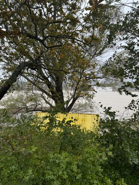 Auffangbecken mit Container. | Foto: Stadtgemeinde Purkersdorf