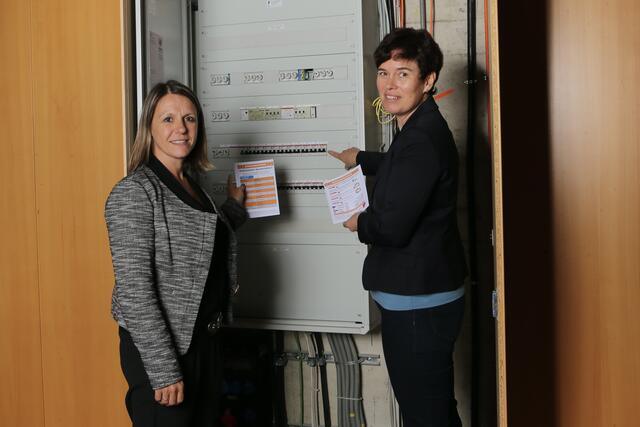 Karin Nosko (li.) und Barbara Spöck.  | Foto: Zivilschutzverband