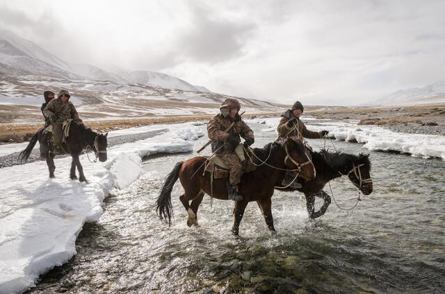 Christian Bock erlebte im Hochland von Kirgistan unbeschreibliche Gastfreundschaft, aber auch Nächte bei minus 40 Grad.  | Foto: Bock