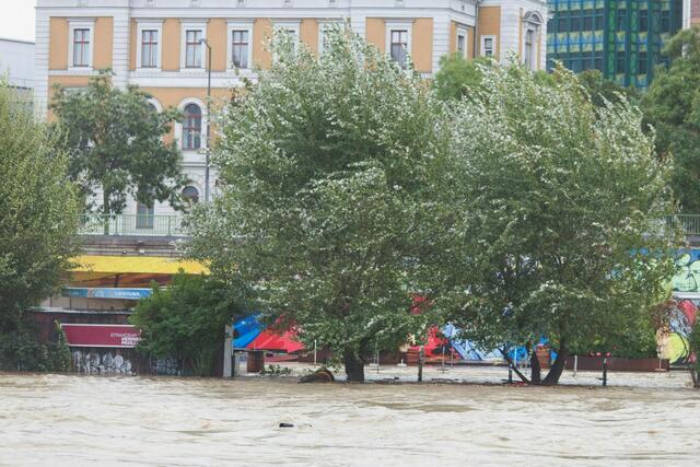 Die Strandbar Hermann war vom Hochwasser schwer getroffen. | Foto: Strandbar Hermann