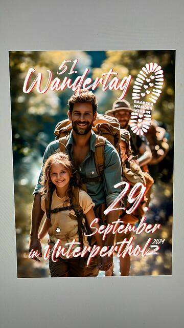 Fast zehn Kilometer ist man am 29. September in und um Unterpertholz unterwegs. Dafür winkt ein gutes Mittagessen am Schluss! | Foto: Raabser Wanderverein