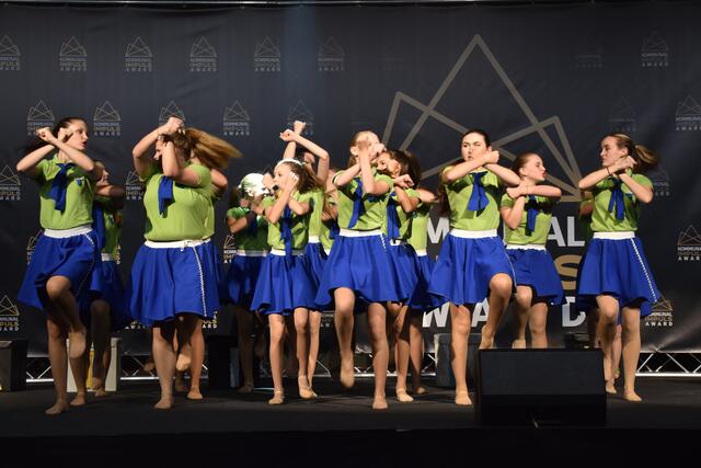 Die jungen Tänzerinnen der Musical &amp; Stage Dance Company aus Pinkafeld | Foto: Michael Strini