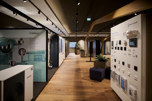 Im Schauraum zeigen auch Wimberger-Partner ihre Möglichkeiten. | Foto: Wimberger