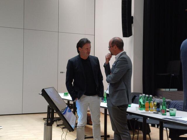 Ing. Arnold Tschiderer, Landesrat Mario Gerber (v.l.) | Foto: Monika Hammerl