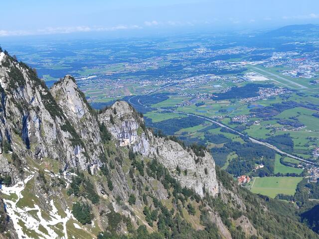 bei der Gondelfahrt abwärts fotografiert... | Foto: I.Wozonig