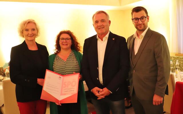 Karin Greiner, Sandra Goldberg, Manfred Komericky und Stephan Scheifinger | Foto: Edith Ertl