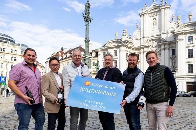 Thomas Sagmeister, Elmar Supper, Joe Furtner, Klaus Glavanics, Ronald Gollatz, Markus Fischer  | Foto: Burgenland Kul(t)inarium / Martin Steiger