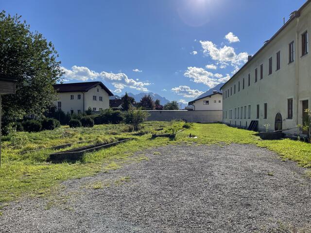 So sah der Klostergarten kurz vor den Umbauarbeiten aus. | Foto: Archiv/Reichel