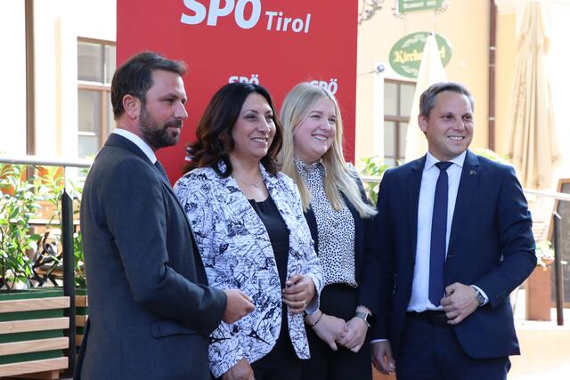 SPÖ Tirol lud in Wörgl zur Pressekonferenz und präsentierte die zentralen Themen anlässlich der bevorstehenden Nationalratswahl. | Foto: Nimpf