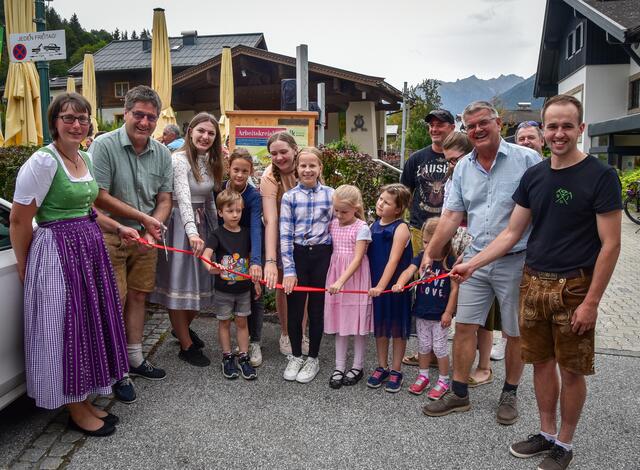 Der neue Themenweg in Wald wurde feierlich eröffnet. | Foto: Gemeinde Wald im Pinzgau