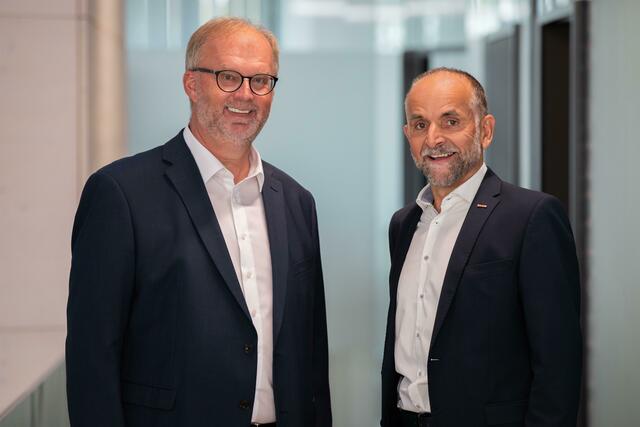 Christian Naderer (l.), Obmann der Wirtschaftskammer Freistadt und Dietmar Wolfsegger, Leiter der Wirtschaftskammer Freistadt. | Foto: Roman Gutenthaler