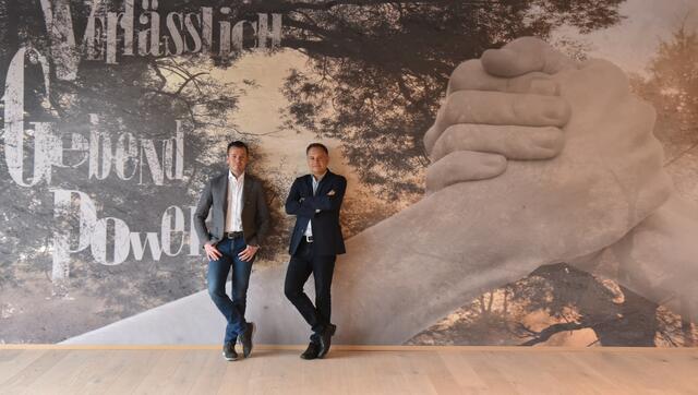 Geschäftsführunsduo: Christian Wimberger und Norbert Königsecker (r.). | Foto: Wimberger
