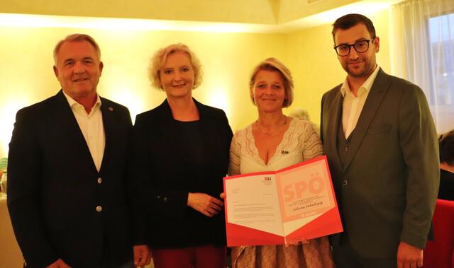 Manfred Komericky, Karin Greiner, Sabine Jakubzig und Stephan Scheifinger | Foto: Edith Ertl